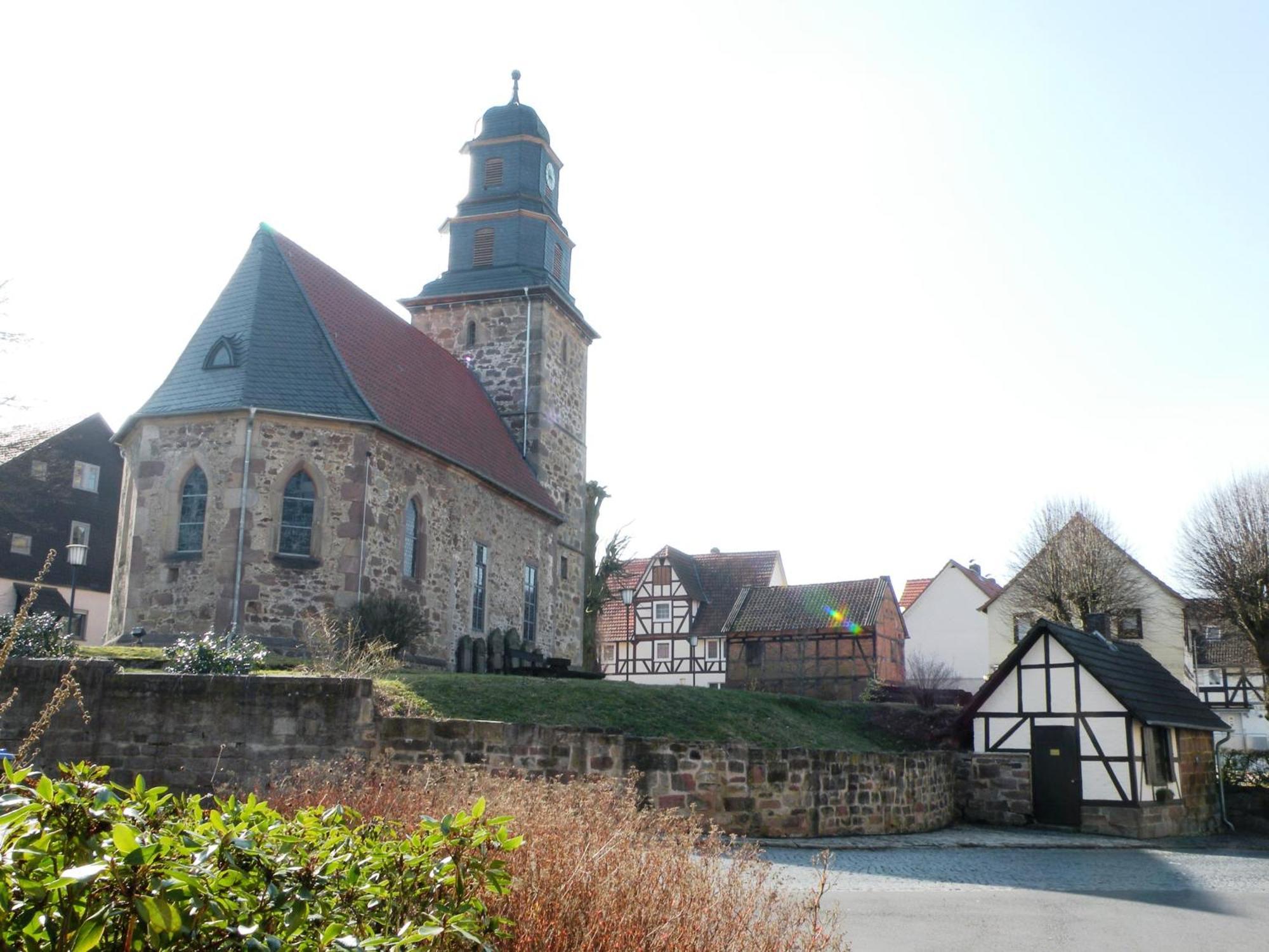 Apartamento Hollestuebchen Lichtenau Exterior foto